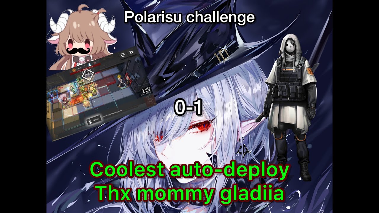 Gladiia skill 3's usage/ feat. Polarisu's challenge