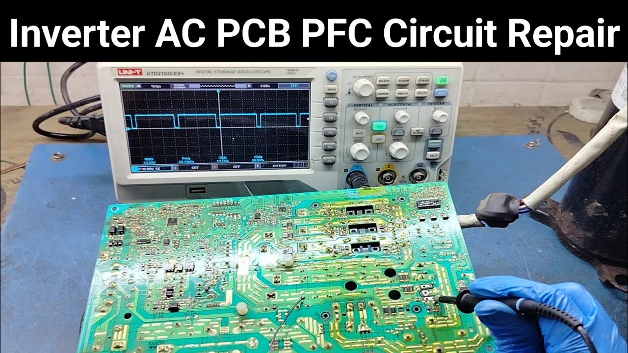 Panasonic Inverter AC PFC Circuit Repair|Panasonic Inverter AC E8 Error Repair|Alpine PCB Solution