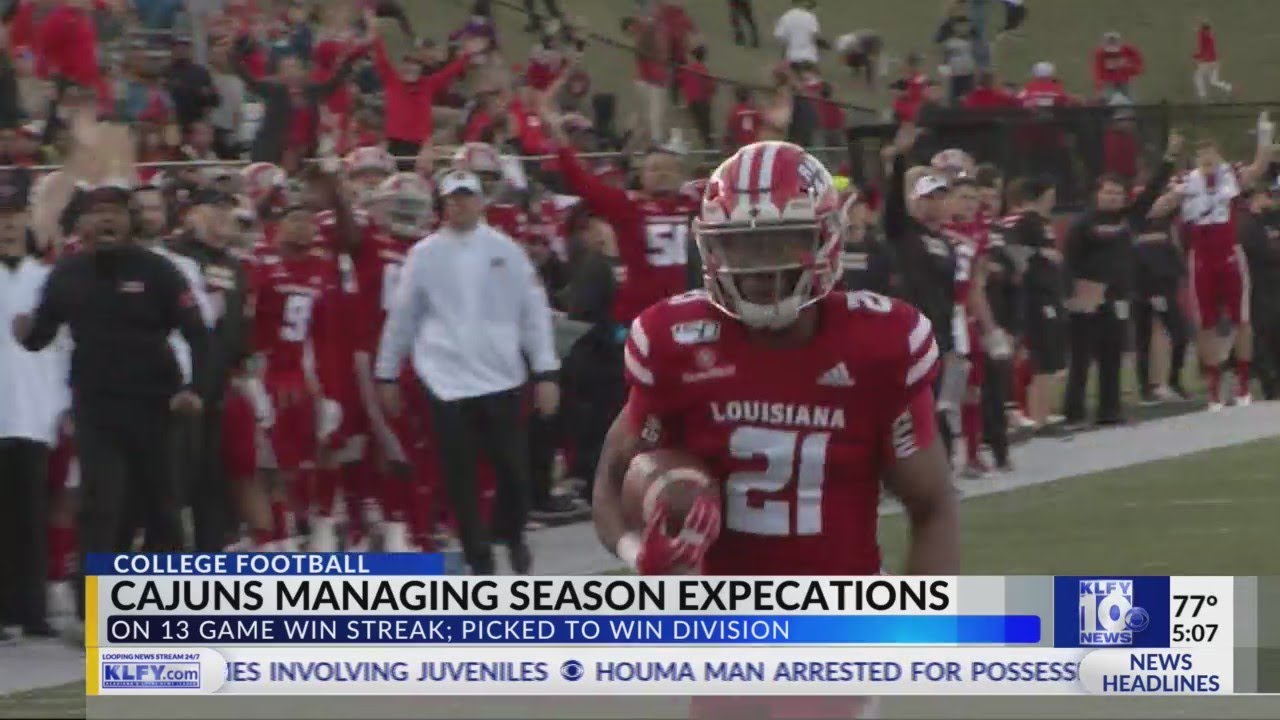 Cajun Football enters new season with expectations