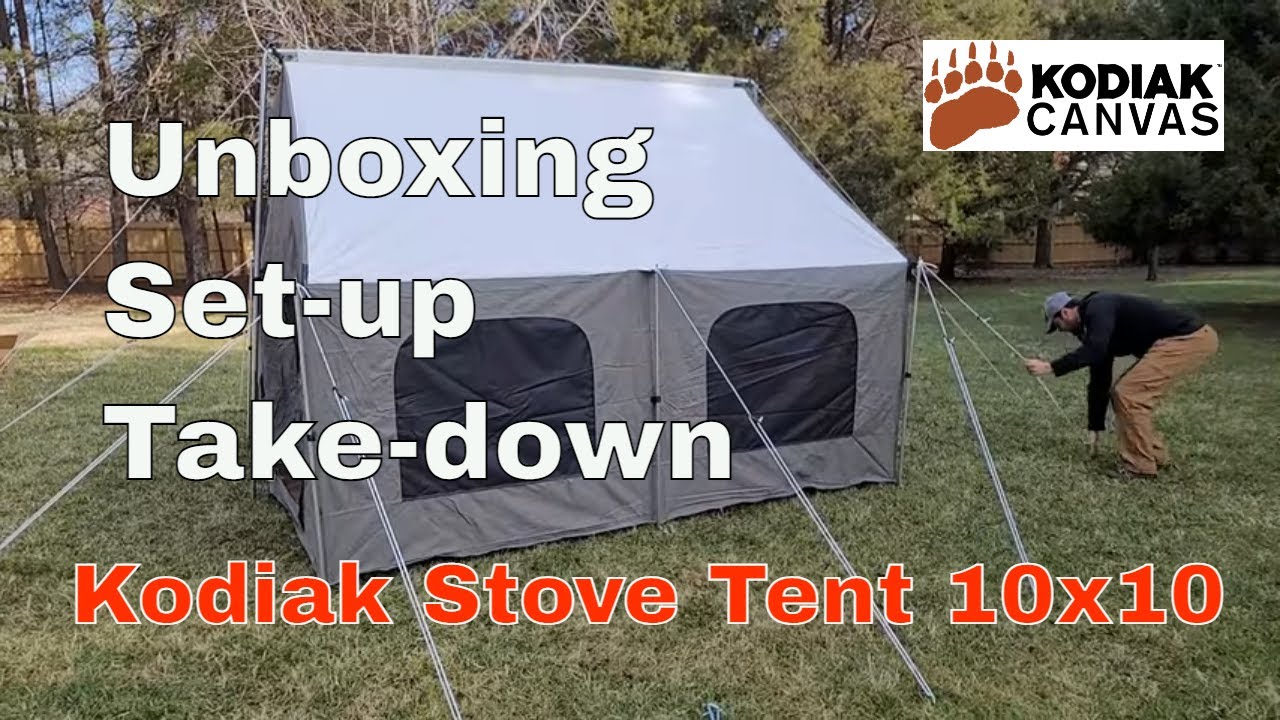 6173 Kodiak Cabin Tent Ultimate 10x10 Hot Tent