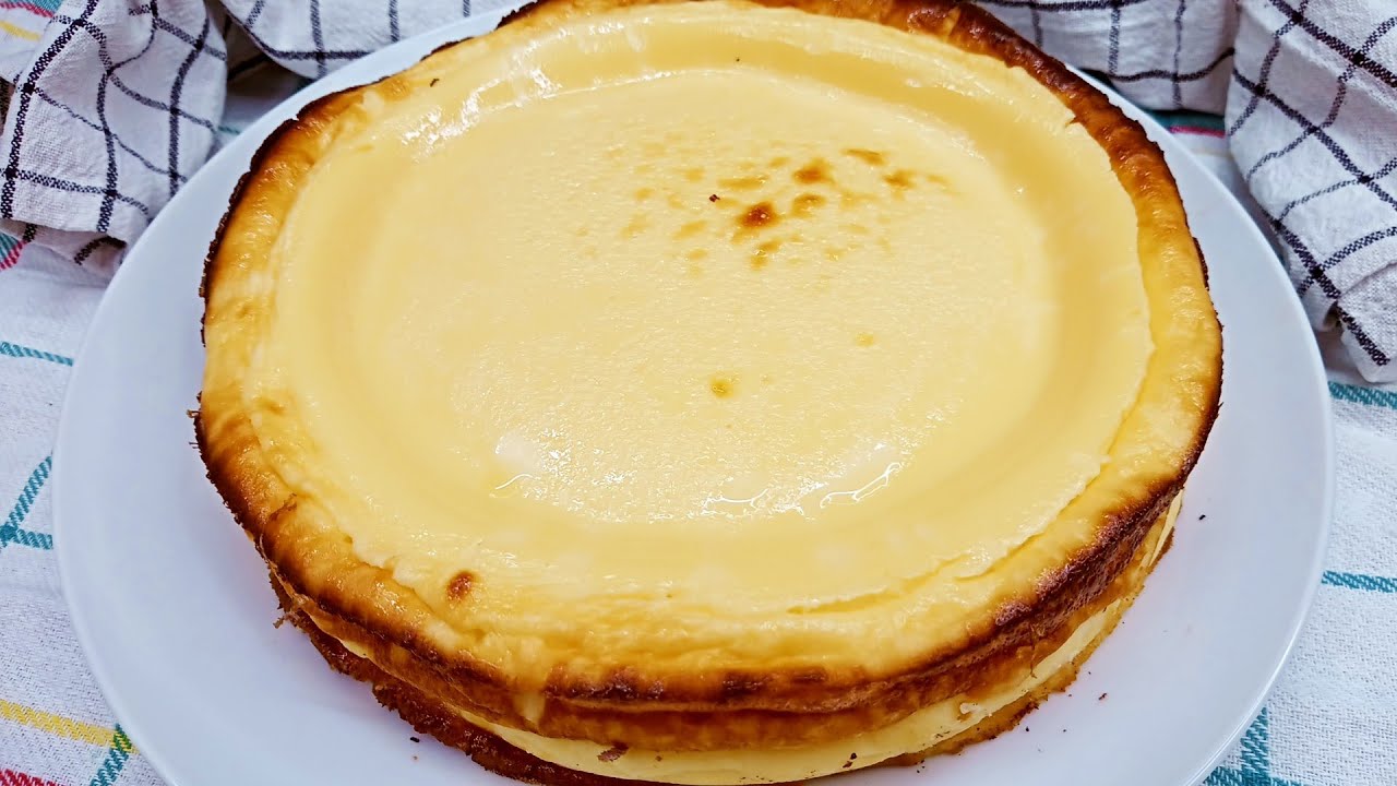 💥Tarta de queso de 3 ingredientes. Muy fácil y deliciosa....💥💥