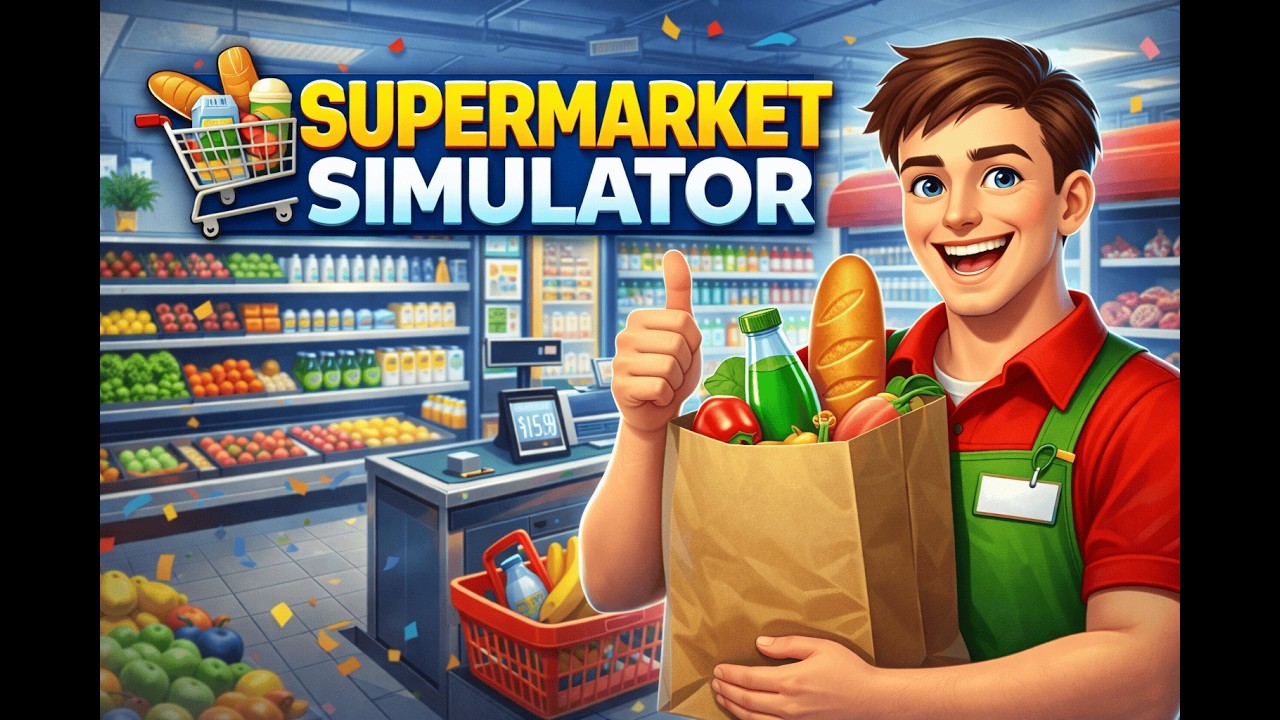 7) Supermarket Simulator - Gioco Completo.