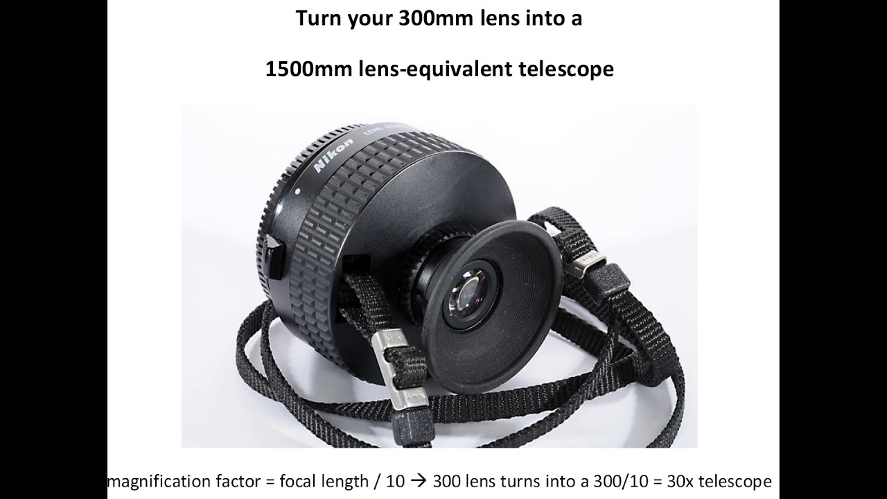 [Tech] Turn your 300mm lens to a 1500mm equivalent telescope (30x)