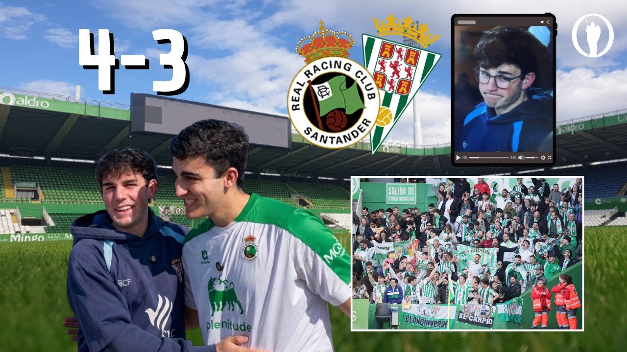 EL PARTIDO MÁS LOCO DE LA LIGA HYPERMOTION |1X05| VLOG RACING SANTANDER - CÓRDOBA CF