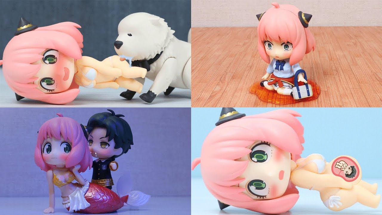 ボンドにぺろぺろされるアーニャ【総集編】【スパイファミリー】【【コマ撮り】【ねんどろいど】