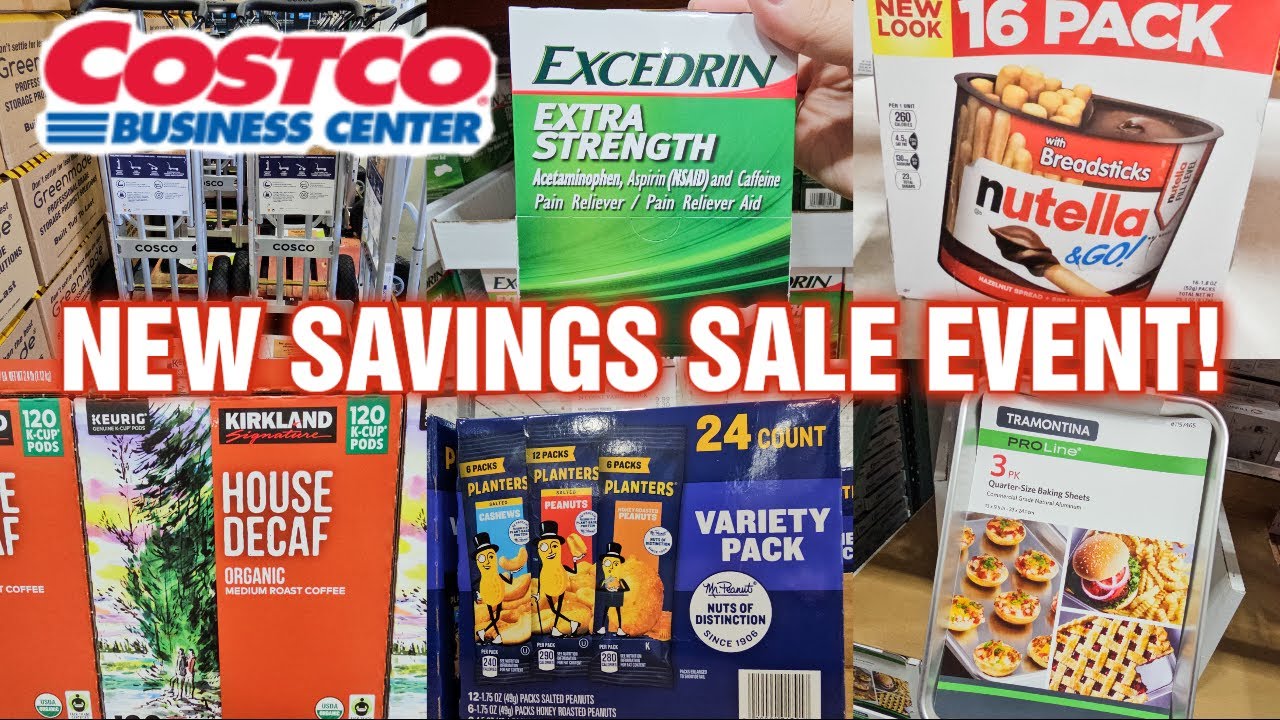 🛒COSTCO BUSINESS CENTER NEW SAVINGS SALE EVENT for JULY/AUGUST 2024!✨️