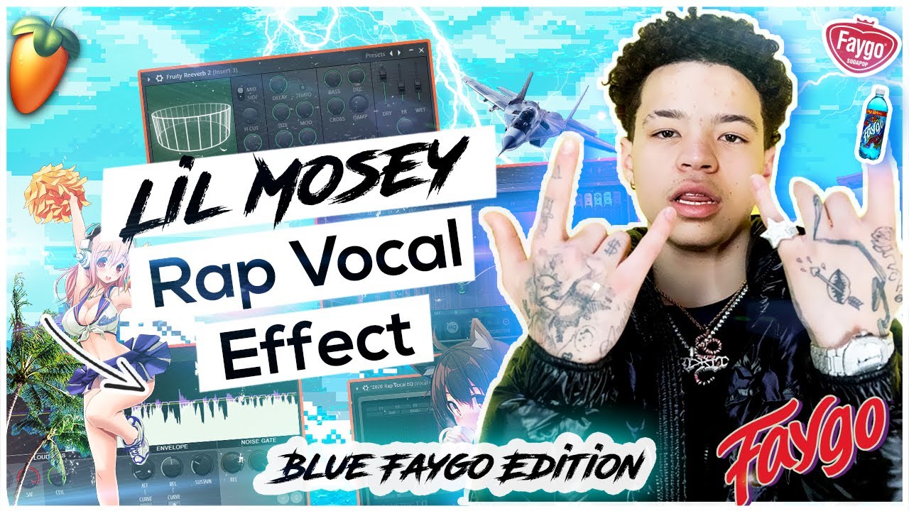 Lil Mosey Vocal Effect In FL Studio 🍀 ( Stock Vocal Chain) ⚡🌊