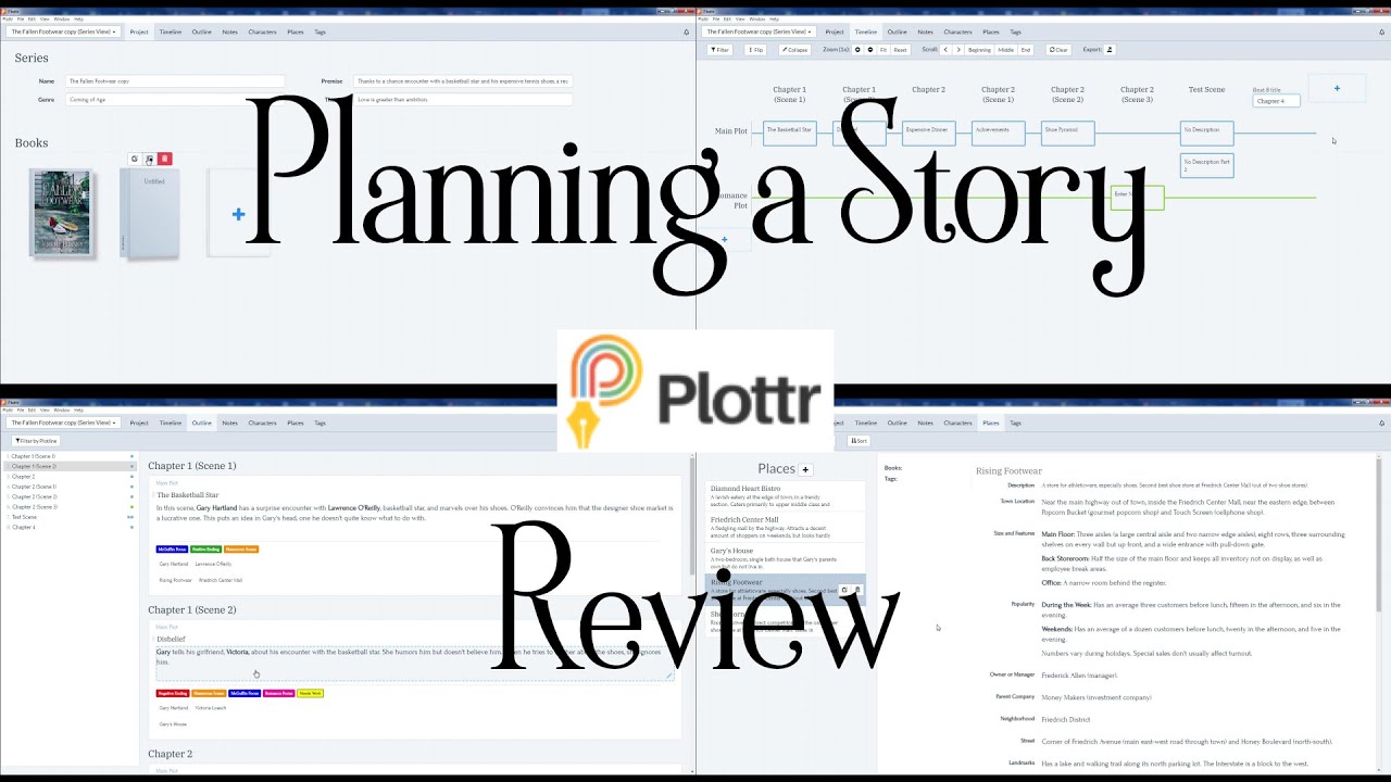 Planning a Story: Plottr Review