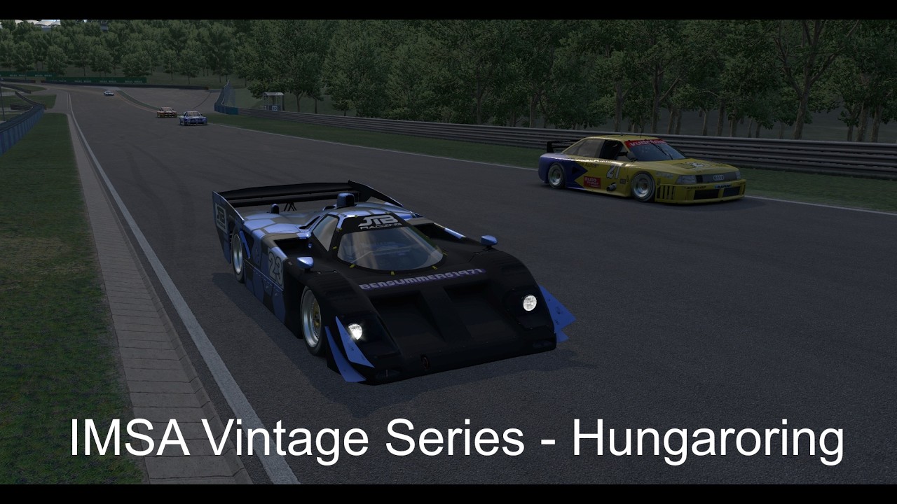 2026S1 Week 9 IMSA Vintage Series   Hungaroring