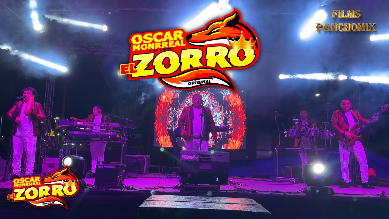 Oscar Monreal y grupo el zorro desde Never Altamira en vivo éxitos para bailar 21 Aniversario