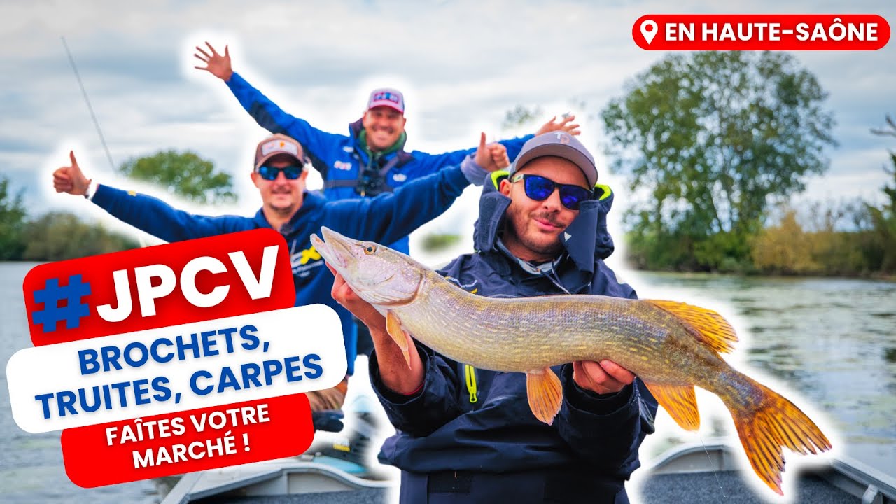 #JPCV 46 Truite, brochet ou carpe... Faîtes votre marché en Haute-Saône !
