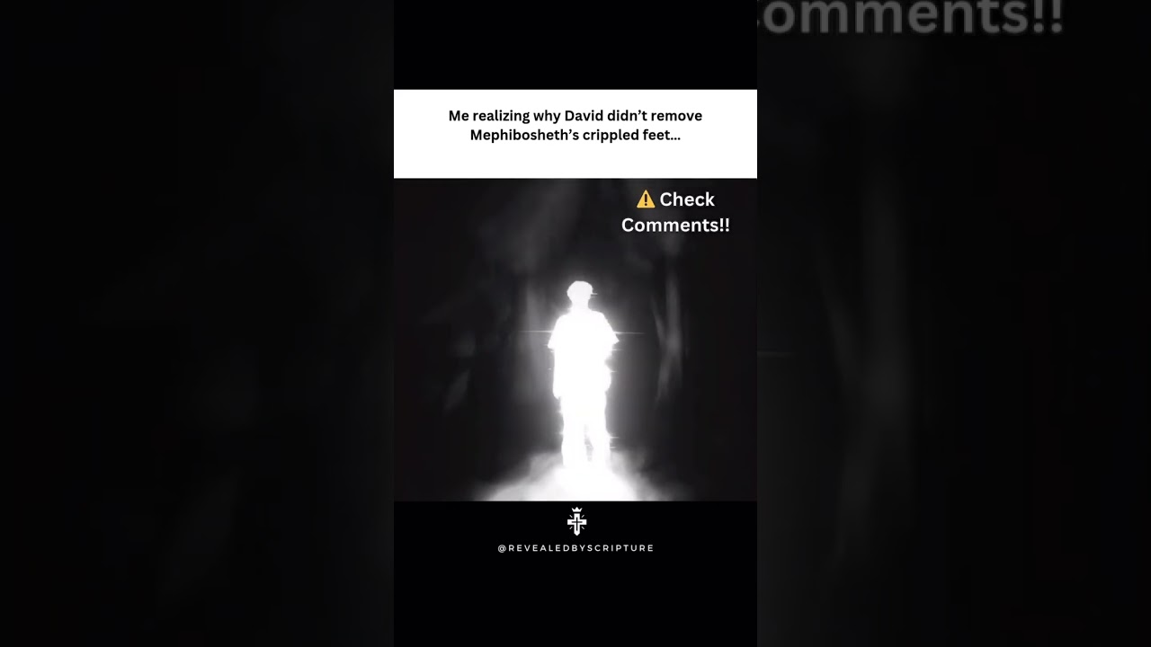 Wait&hellip; Why Didn&rsquo;t David Heal Mephibosheth&rsquo;s Crippled Feet?! 😳🦶 (Check Comments!) #arkofthecovenant