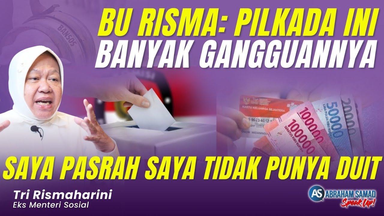 Bu Risma: Pilkada Ini Banyak Gangguannya. Saya Pasrah Saya Tidak Punya Duit | #SPEAKUP