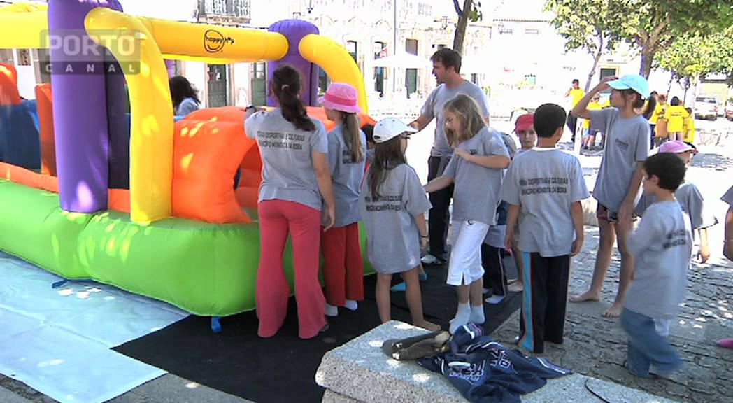 Ferias desportivas e culturais animam férias de crianças em Moimenta da Beira
