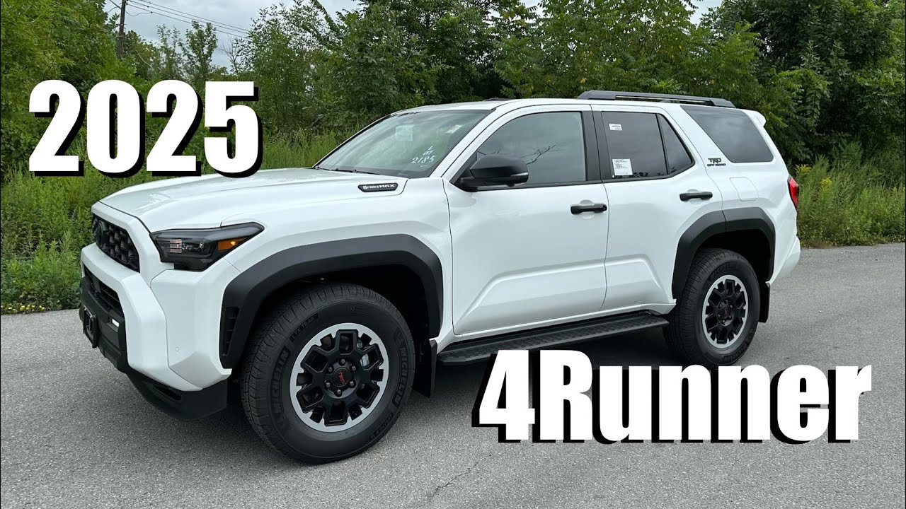 Toyota 4Runner TRD Off-Road Premium 2025 года — посмотрите перед покупкой