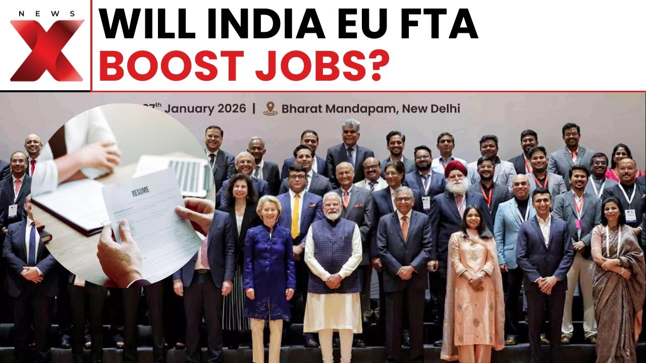 Mother of all Deals: India and EU Sign Historic Free Trade Deal Boosting Economy and Jobs | NewsX
