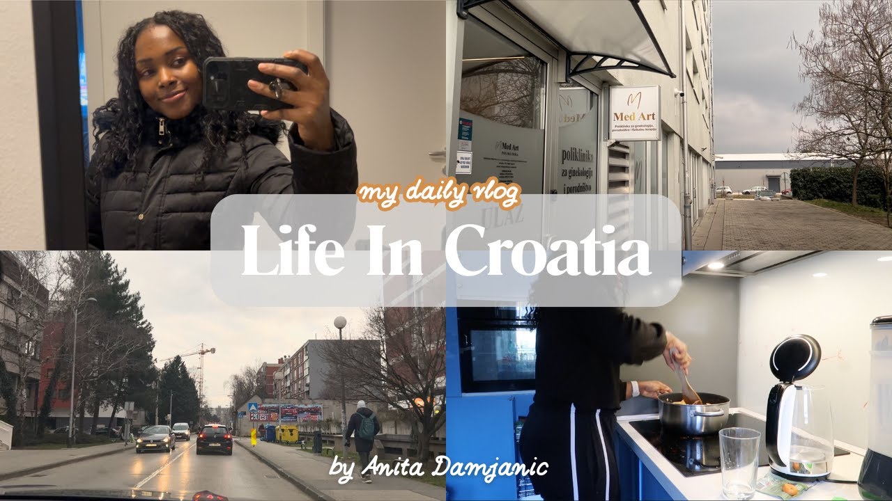 Life in Croatia | Family diaries | Cooking, errands, gynaecologist appointment | winter vlog.
