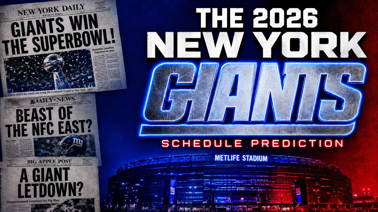 Расписание New York Giants на 2026 год | Полный разбор и прогнозы