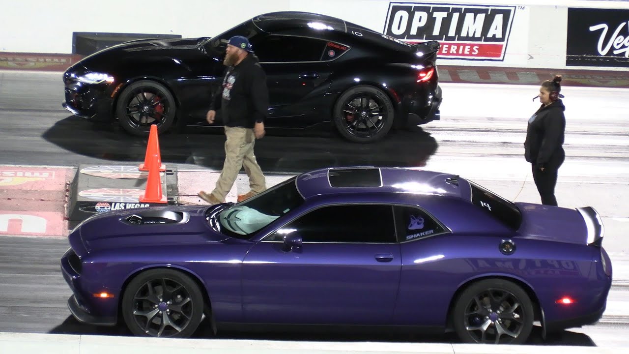 Supra vs Dodge Challenger