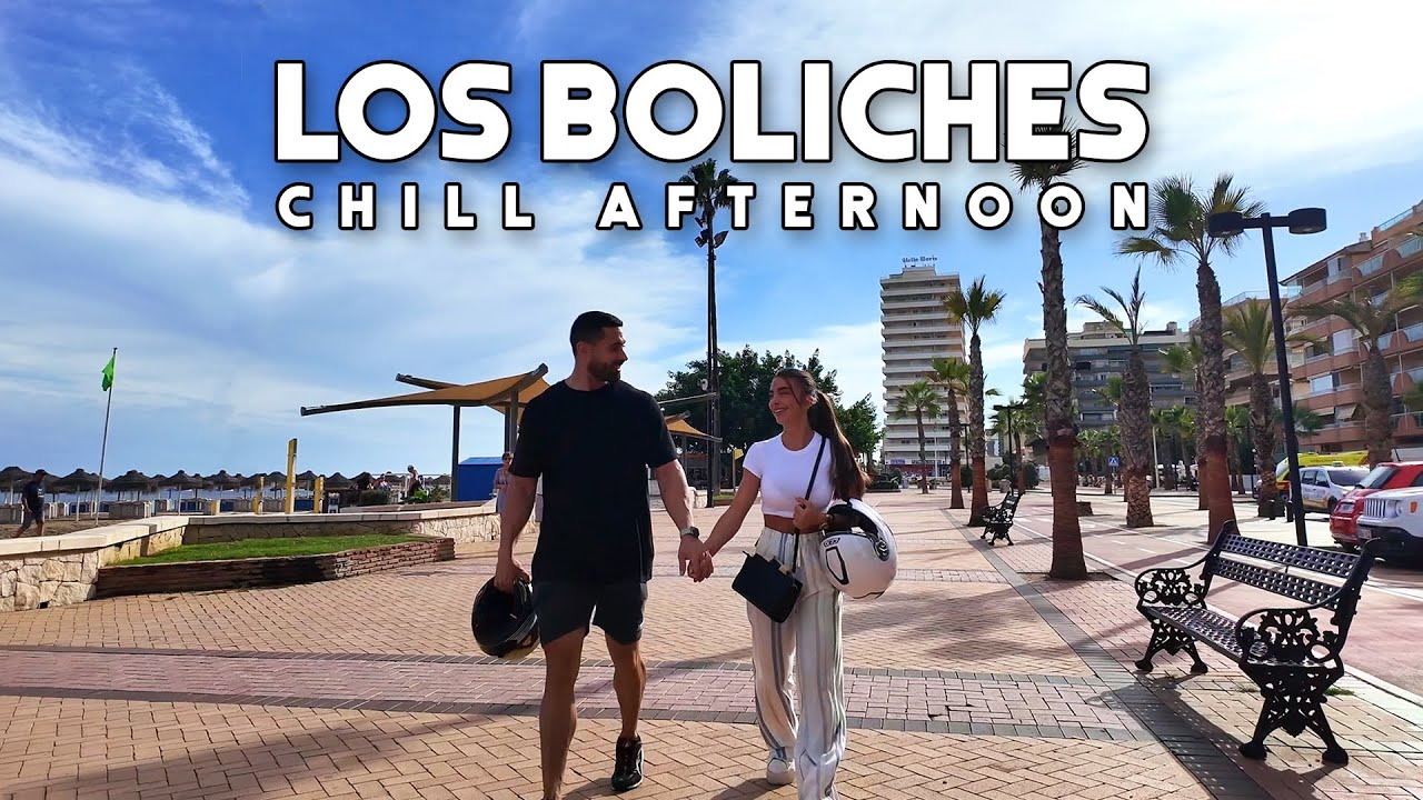 Chill Afternoon at Los Boliches Fuengirola Spain October 2024 Update Costa del Sol | Málaga [4K]