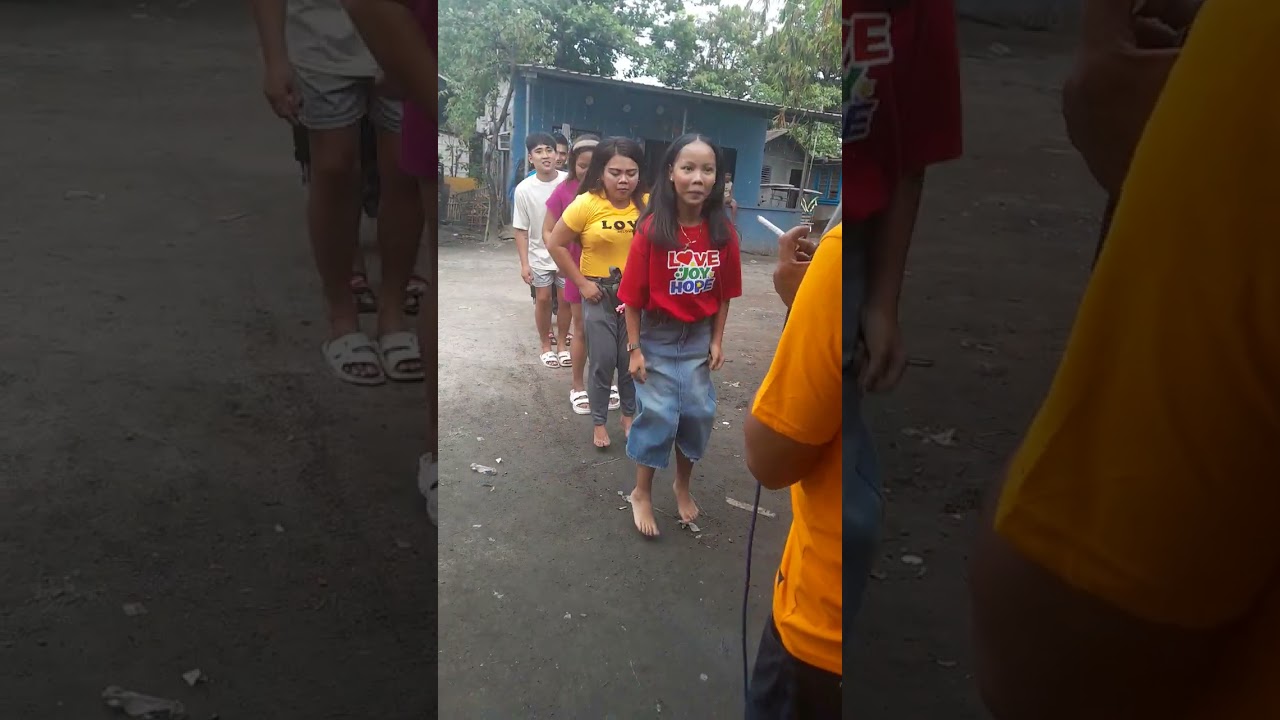 jumping yes or no challenge☺️😊🤣matira matibay🥰😂😂