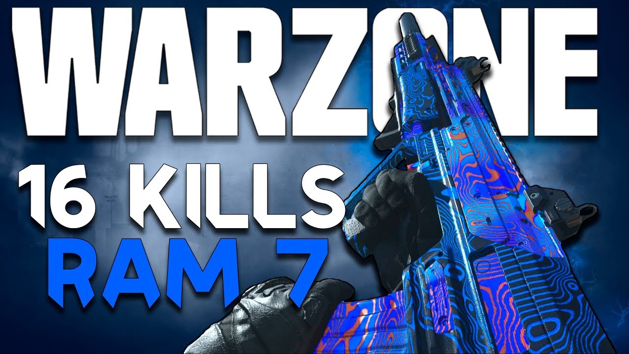 A RAM 7 É MUITO BOA! 16 Kills Warzone MODO SOLO! (CoD Modern Warfare)
