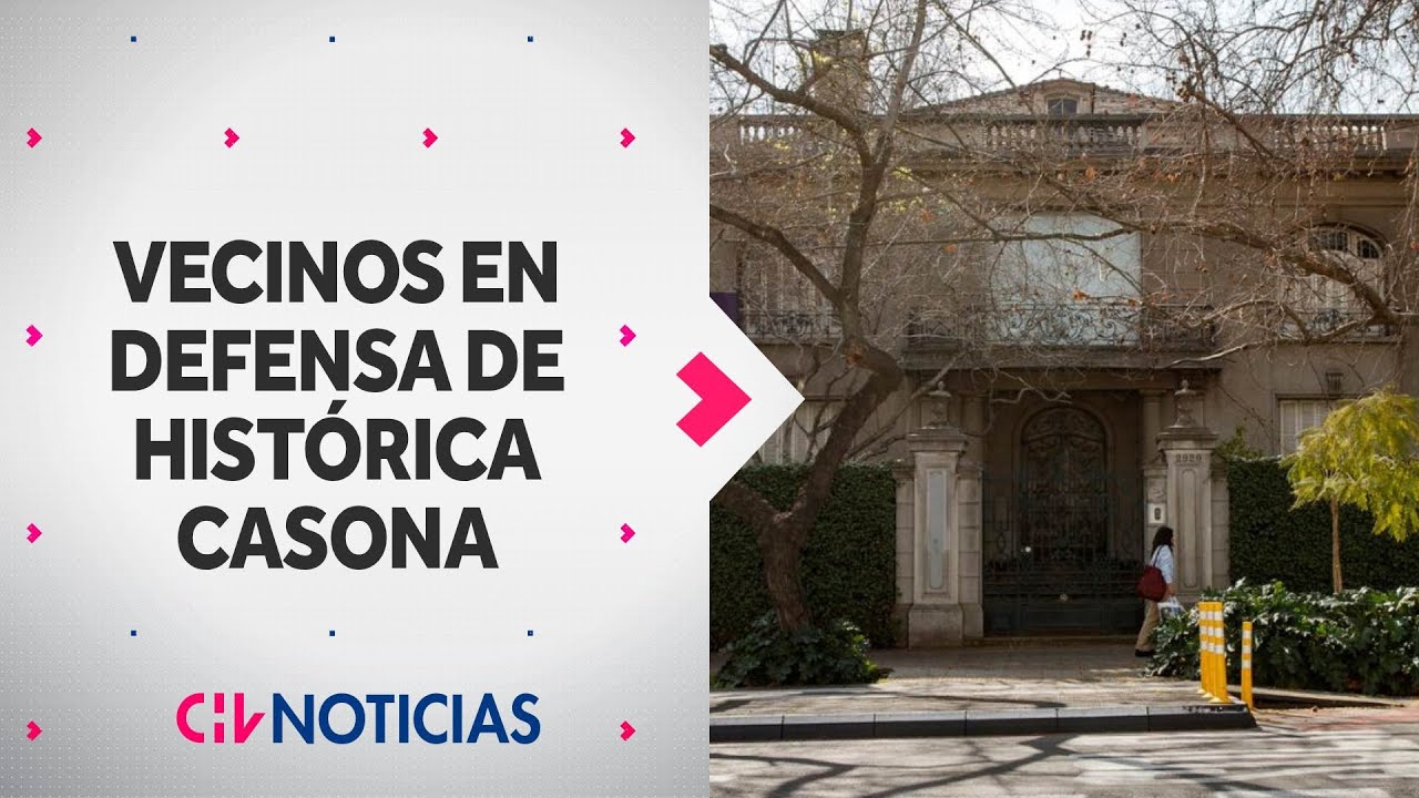 Vecinos buscan evitar la demolición de la Casa Comandari, en riesgo de demolición en Providencia