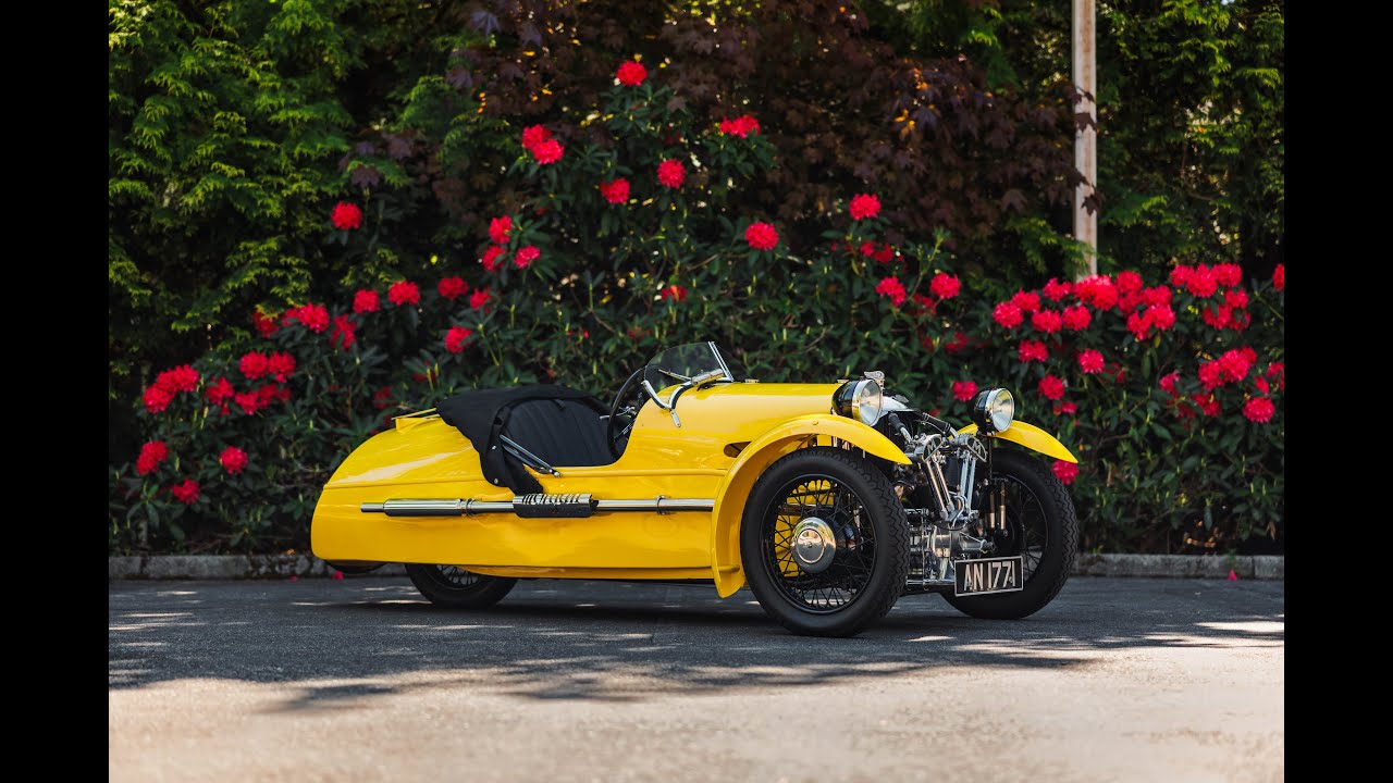 1938 Morgan Super Sports 3 Wheeler - Cold Start and Driving