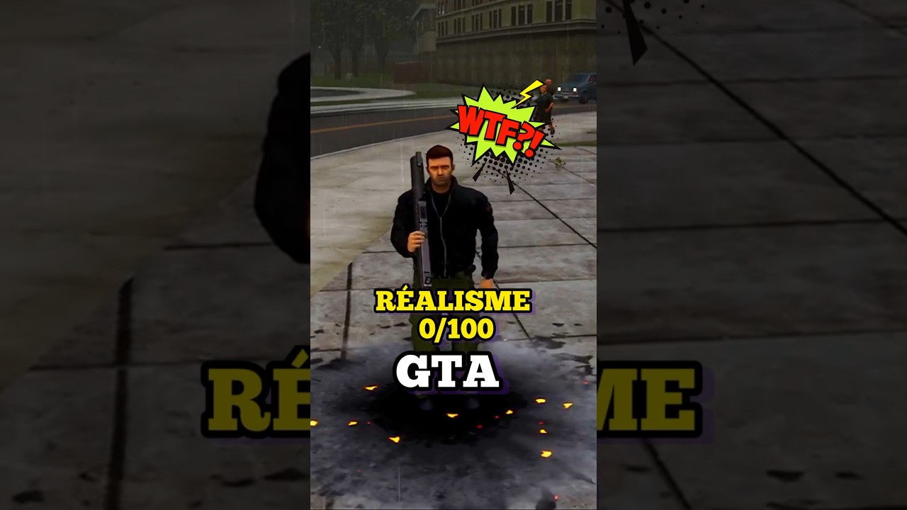 Ces choses irr&eacute;alistes dans les jeux GTA