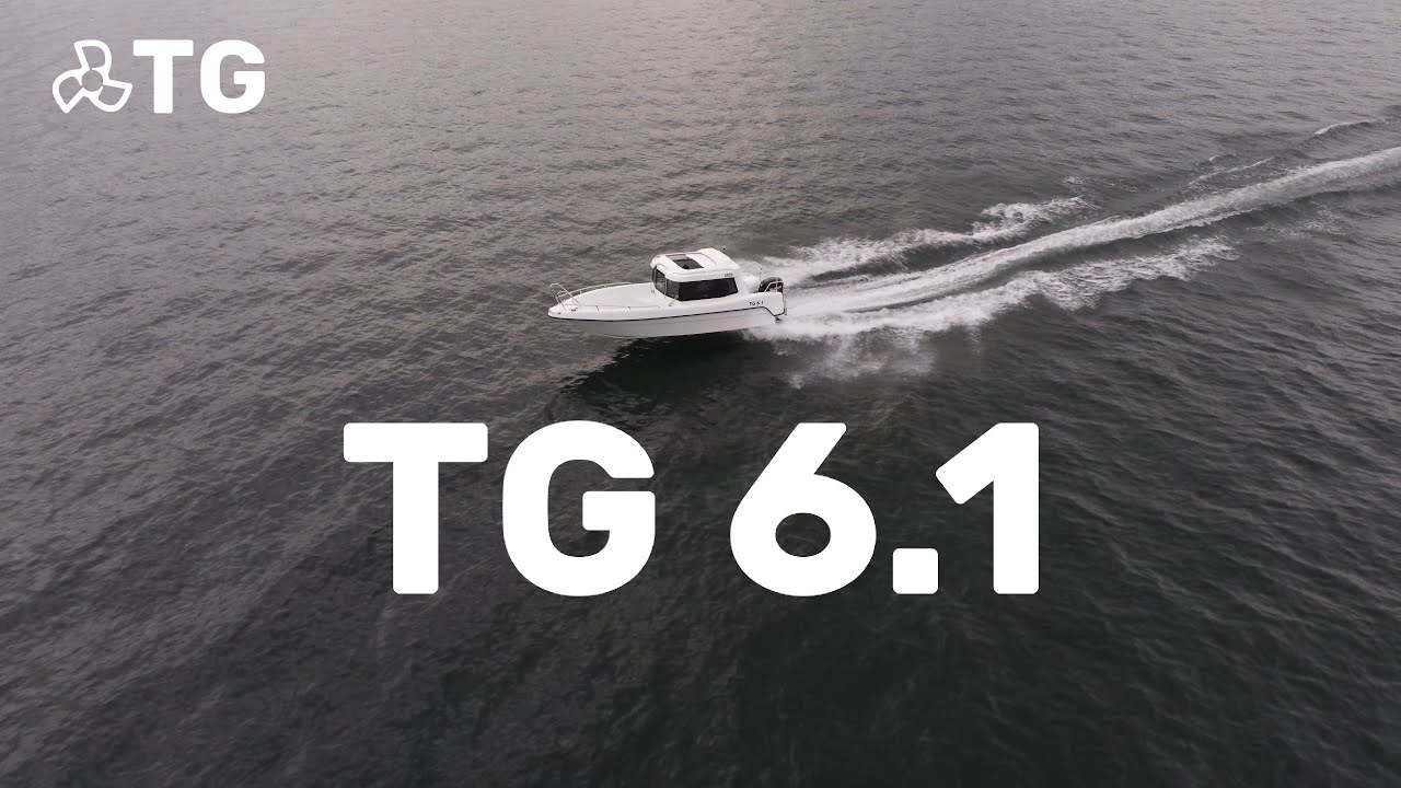 TG 6.1 kompaktes Kabinenboot mit Aussenborder  Suzuki 80PS  |  TG Boats  |  TG 6.1 Motorboot |