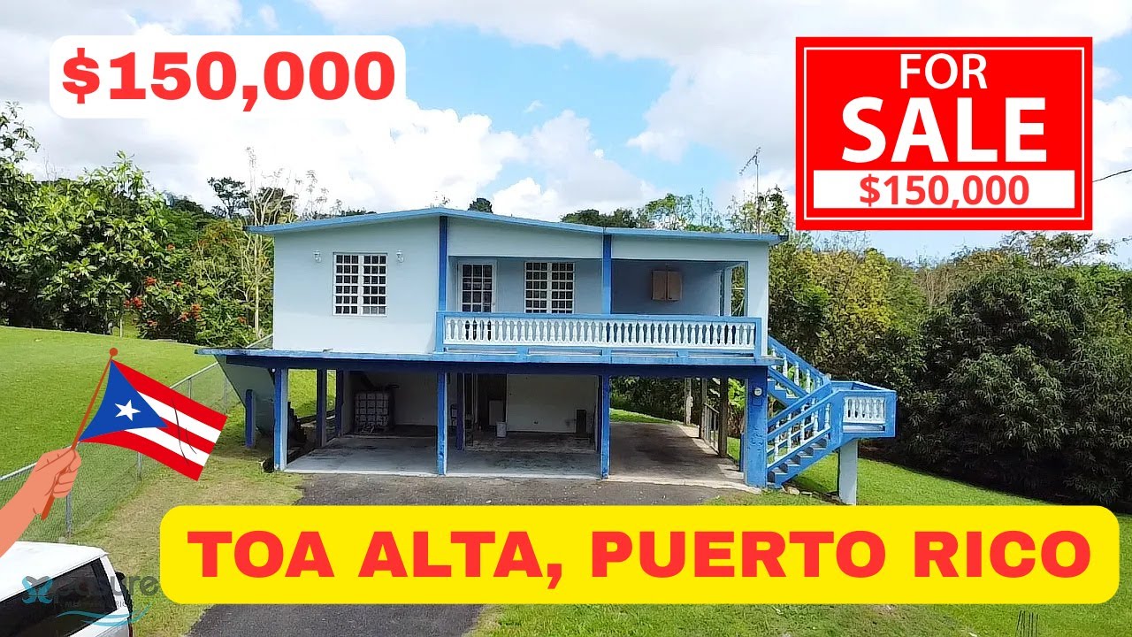 Casa Barata a La Venta en Puerto Rico $150,000 Cerca de Todo con 3H y 2B Esta es Tu Oportunidad