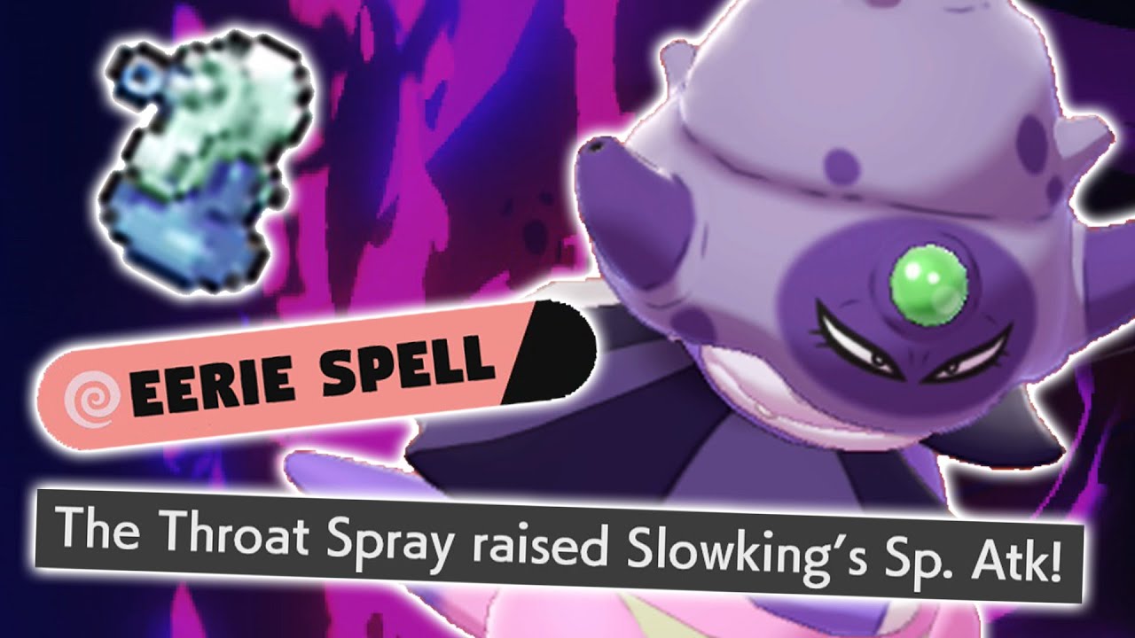 THROAT SPRAY GALARIAN SLOWKING LITERALLY BREAKS RANKED
