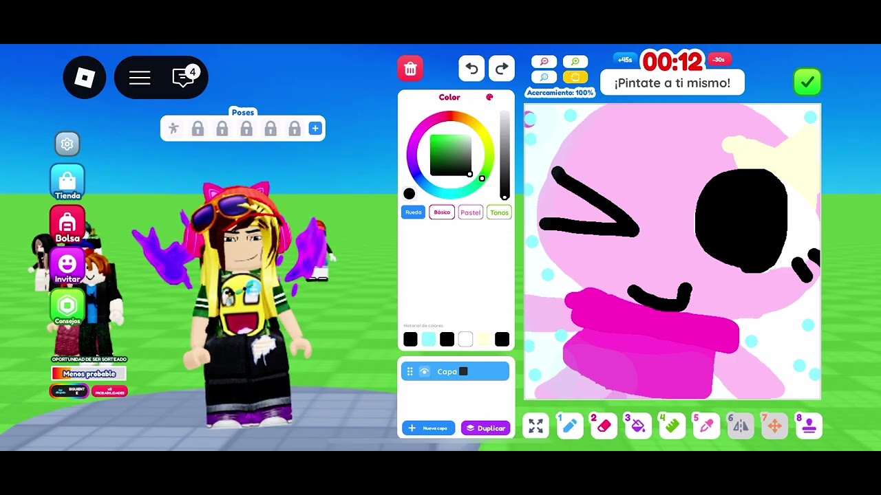 Intente dibujar mi foto de perfil 😔