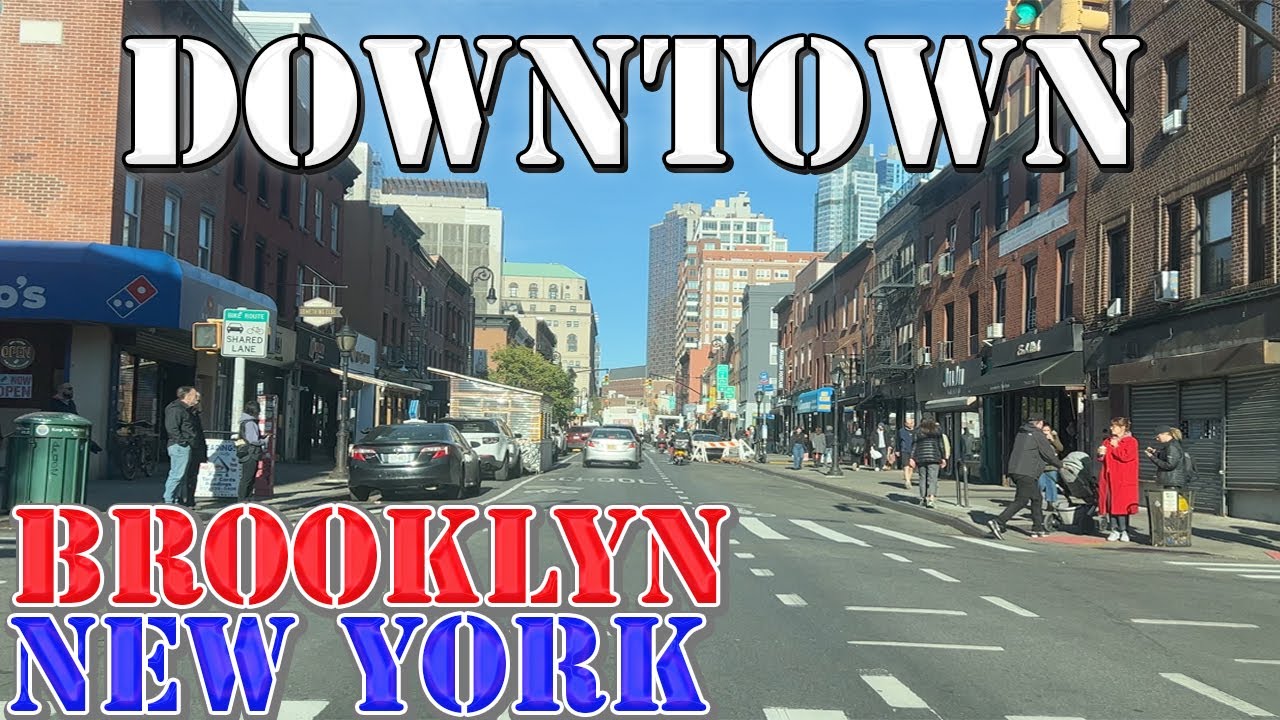 Brooklyn - New York - 4K Downtown Drive