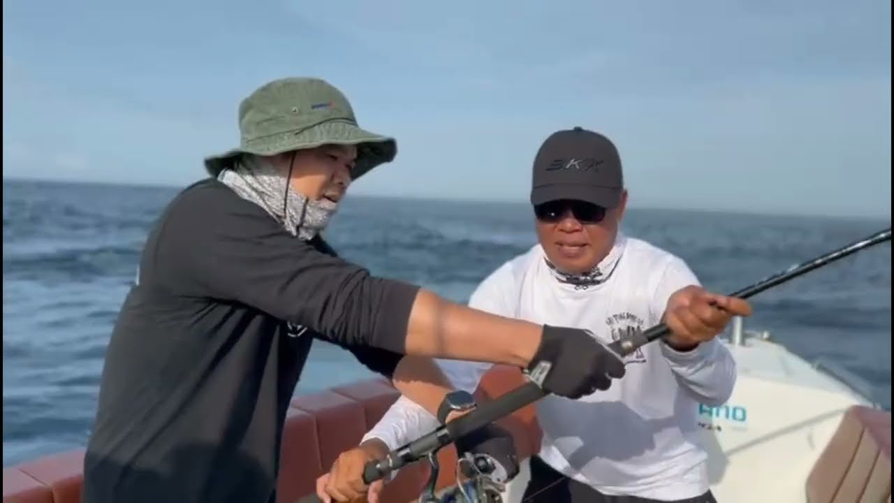 Bali GT Fishing Adventure! Landing a Monster Giant Trevally on a Private Boat