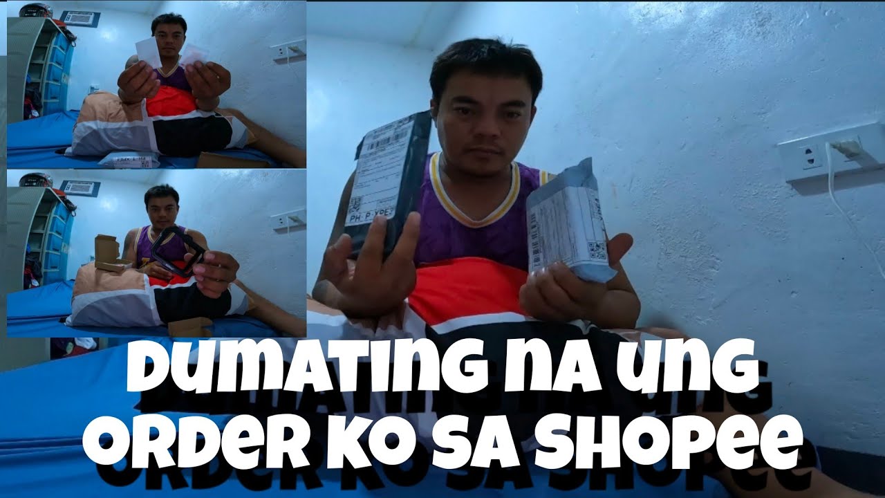 Guys dumating na ung inorder ko sa Shopee | @Jeffvlog05 jeff vlog 05