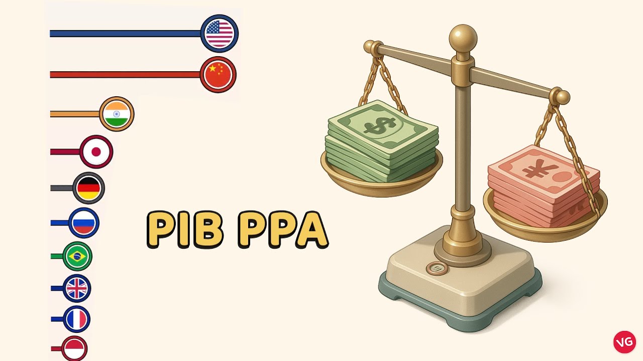 Las Economías Más Grandes del Mundo por PIB PPA, 1900 - 2025
