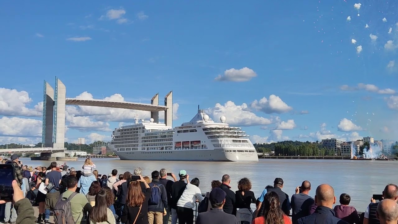 1000 ème levée du Pont Chaban Delmas à Bordeaux🥳✨