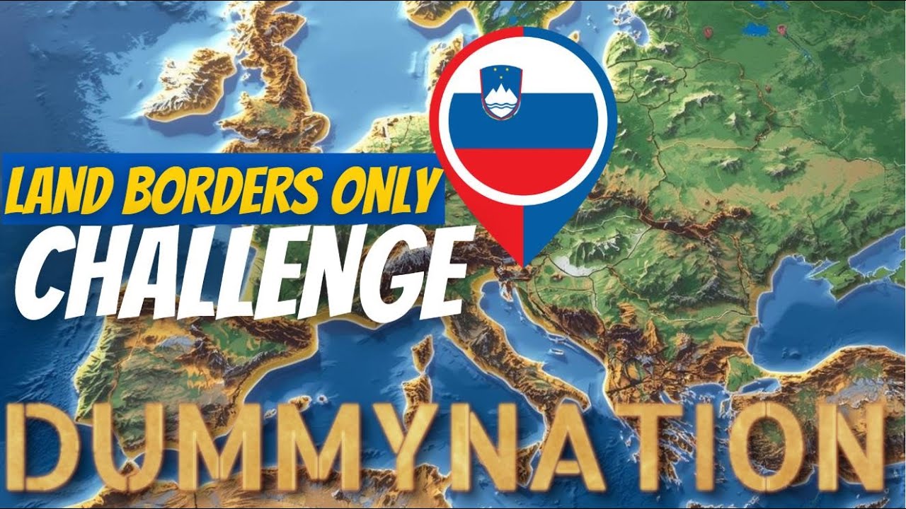 Can We Win A Land Border Only Challenge In Europe? | DummyNation