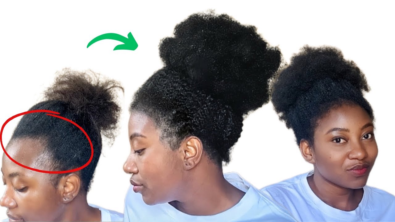 Fake Edges Crochet Hairstyle For Beginners NO GLUE | Invincible Crochet | Kinky Crochet Hairstyle