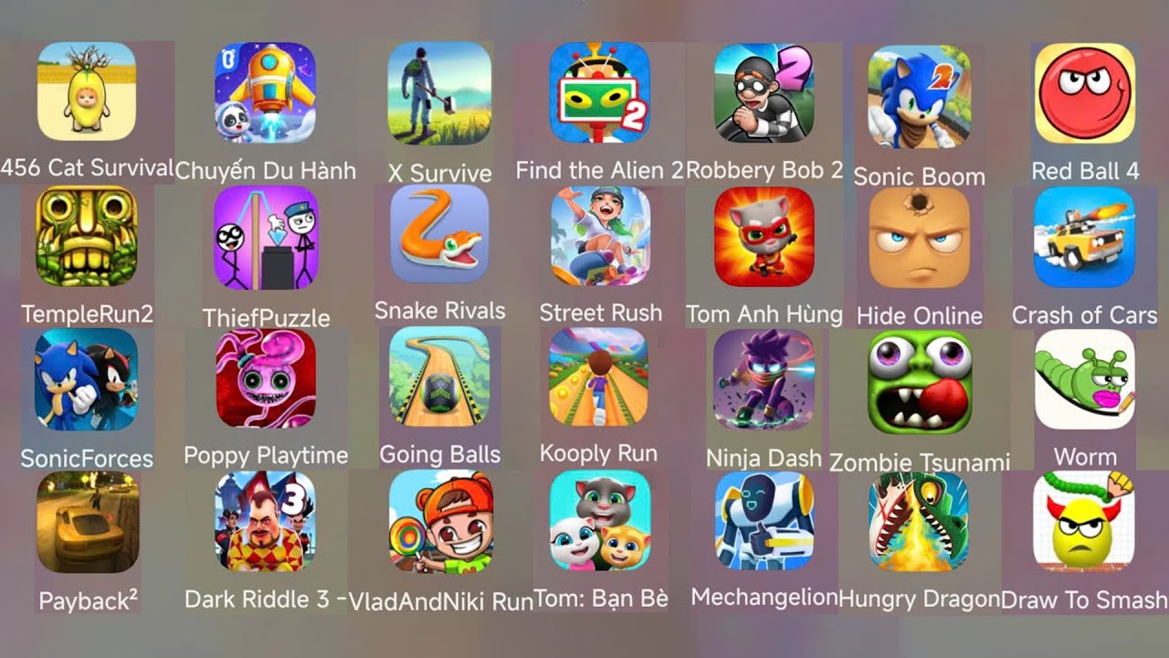 Monster Draft,Roblox,water barry's prison run,Brawl Stars,Escape Papa Pizza,Granny Med,Stumble Guys