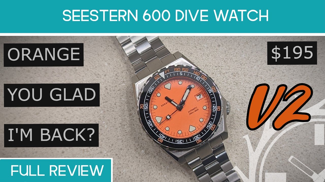 Seestern 600 Dive watch   Full review