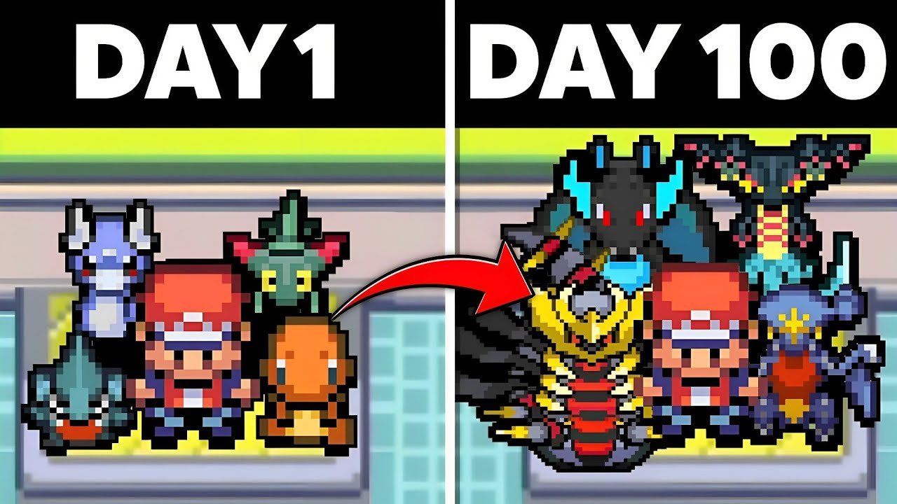 I Survived 100 Days As A Gym Leader in This Pokemon Fan Game