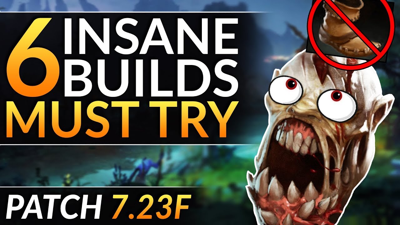 NO BOOTS?! - 6 INSANE Item Builds You MUST TRY - 7.23F Meta Tips to WIN | Dota 2 Pro Guide