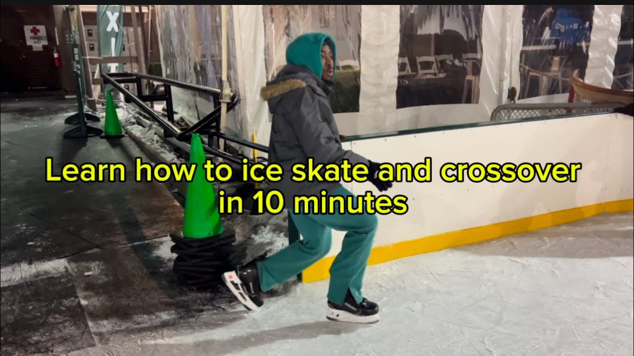 Learn how to ice skate in less than 10 minutes!!!