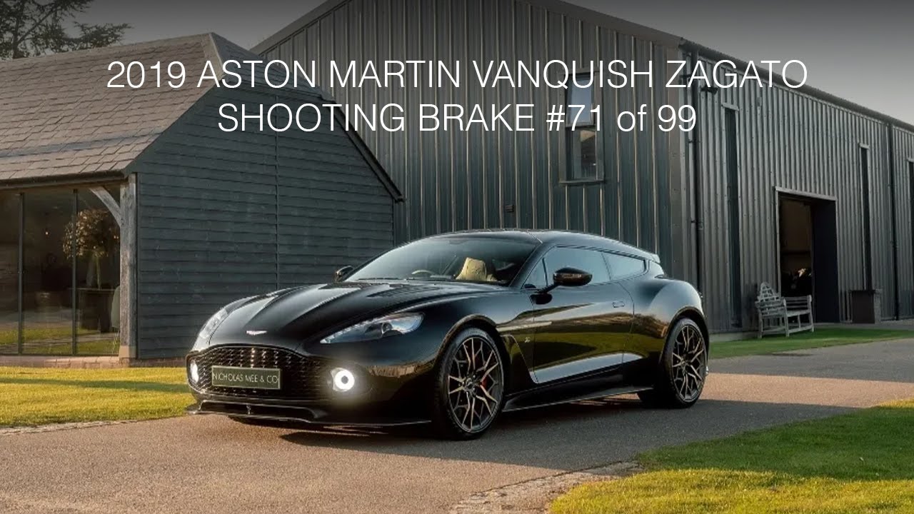 2019 ASTON MARTIN VANQUISH ZAGATO SHOOTING BRAKE #71 of 99 - Nicholas Mee & Company