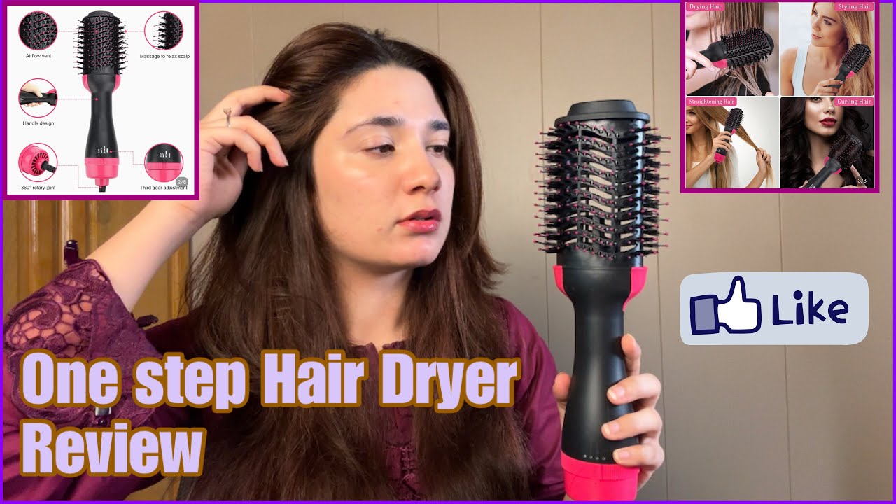 One Step Hair Dryer review in Detail- Merium Pervaiz !!