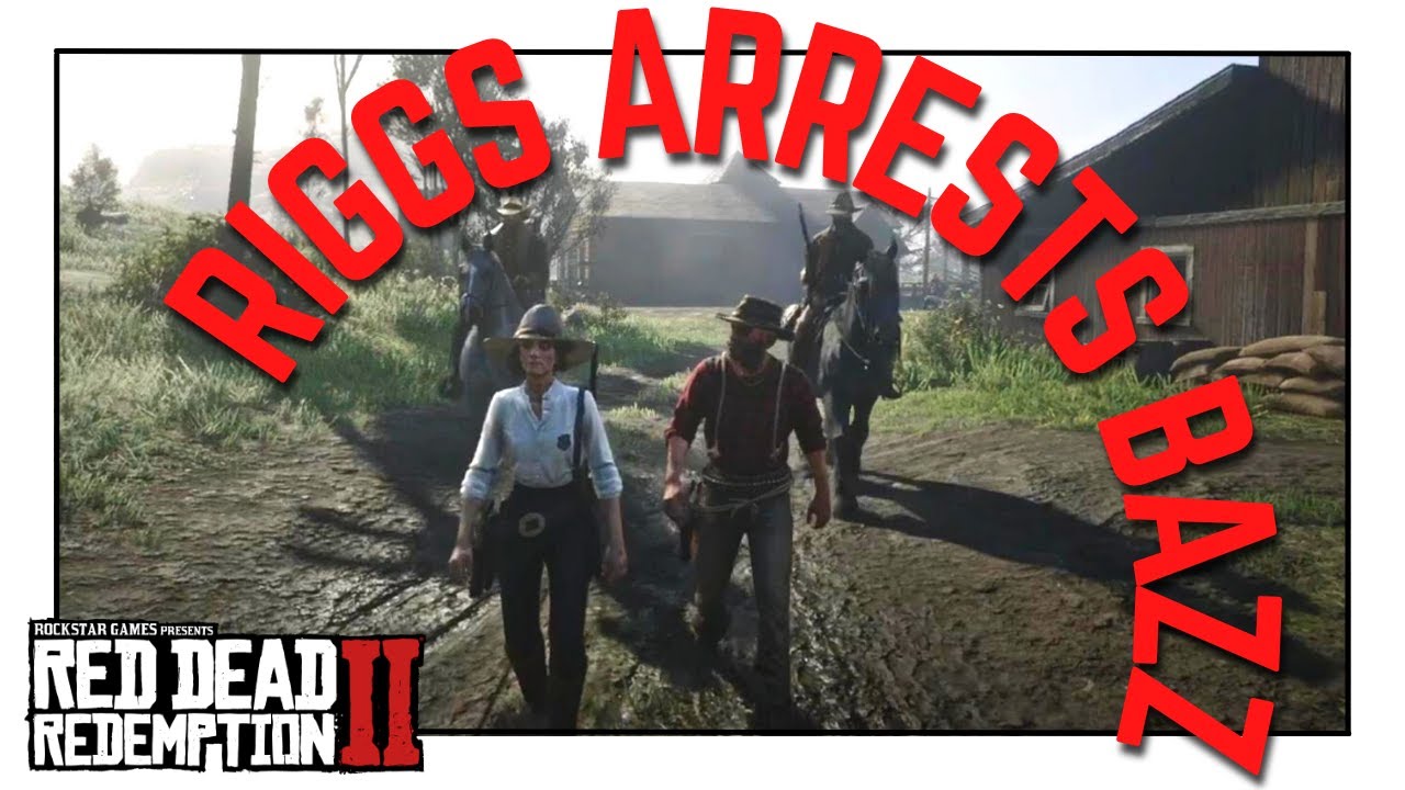 Riggs Arrests Bazz in Red Dead Redemption 2 Roleplay