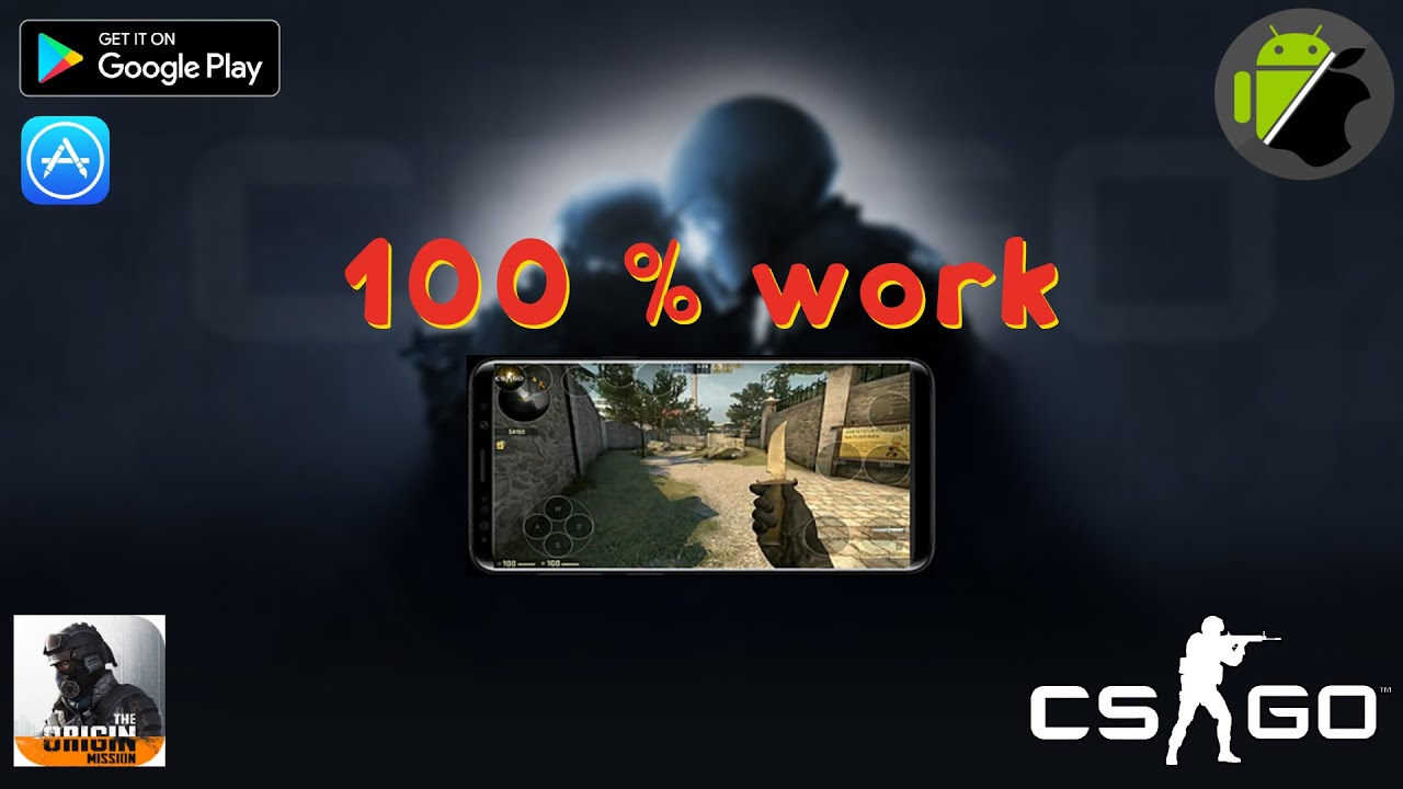 CS GO MOBILE - ГАЙД КАК СКАЧАТЬ И УСТАНОВИТЬ THE ORIGIN MISSION || 100% СПОСОБ