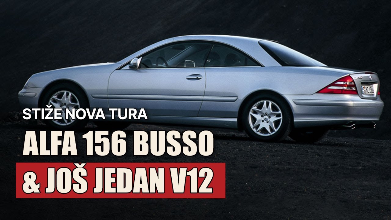UVEZAO SAM MERCEDES CL600 V12! + Alfa 156 Busso | PT1